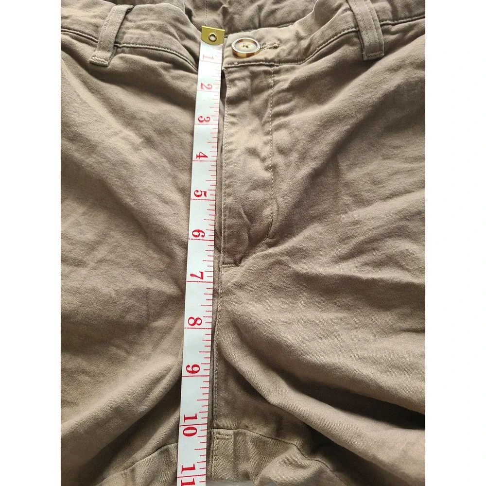 Chubbies Originals Mens 32 Khaki Brown Chino Shorts 5.5 Inseam Stretch Cotton